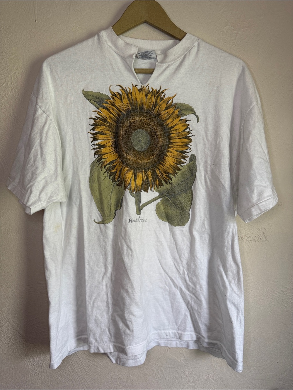 Vintage Single Stitch The Nature Company Sunflower Tee USA XL